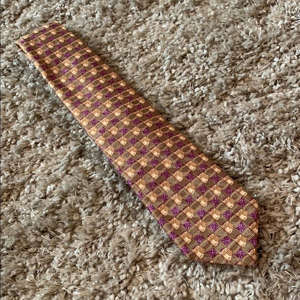 Ermenegildo Zegna silk tie 2/$25